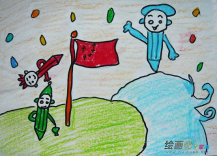 彩色铅笔画：儿童绘画实质