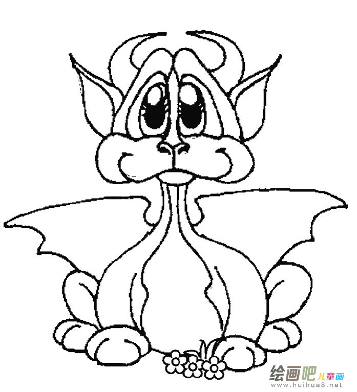 龙的简笔画 龙的简笔画