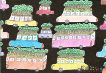 小汽车简笔画：东京车展