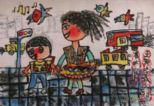 小汽车简笔画：北京车展