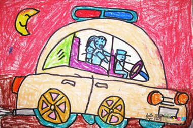 小汽车简笔画:保时捷 小汽车简笔画:保时捷