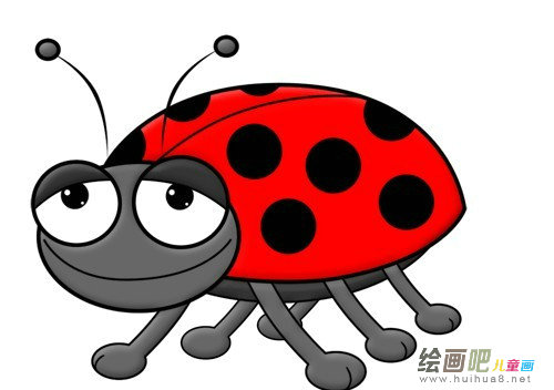 七星瓢虫简笔画