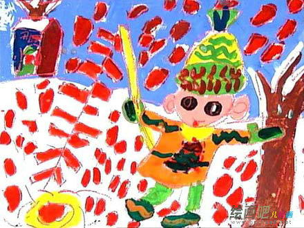 鞭炮简笔画：关于鞭炮的传说（一）