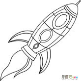 宇宙飞船简笔画：宇宙飞船的概念