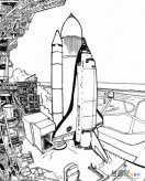 宇宙飞船简笔画：中国神舟一号