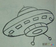 宇宙飞船简笔画：中国神舟五号