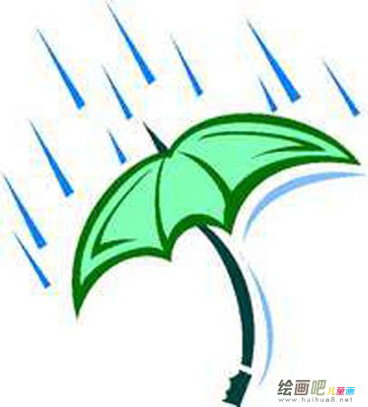 雨伞简笔画 雨伞简笔画