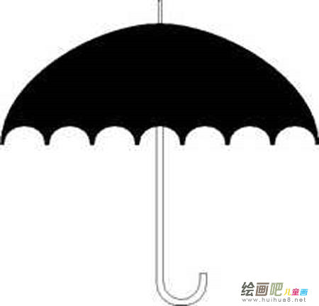 雨伞简笔画 雨伞简笔画