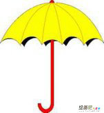 雨伞简笔画：雨伞的艺术表现