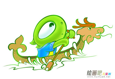 龙舟简笔画 龙舟简笔画