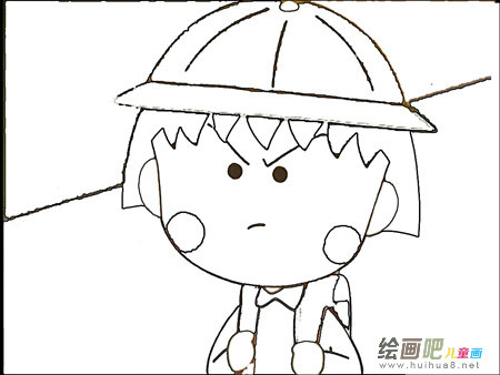 动漫人物简笔画