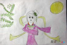 中秋节儿童画：感悟中秋
