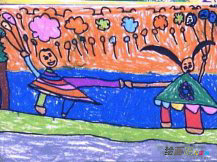 庆六一儿童画：一幅精美的六一儿童画