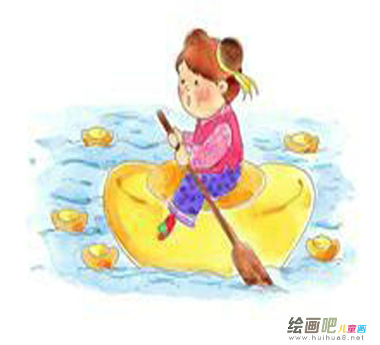 庆元旦儿童画
