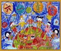 蜡笔画：蜡笔画技法