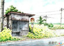 彩色铅笔画：水溶性彩铅使用方法