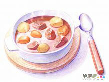 彩色铅笔画：水溶彩色铅笔画法