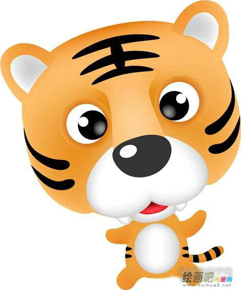 老虎简笔画