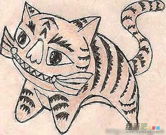 老虎简笔画 老虎简笔画