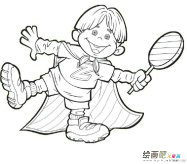 动漫人物简笔画：手冢国光