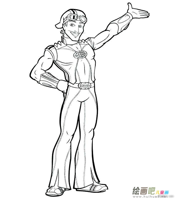 动漫人物简笔画 动漫人物简笔画