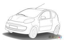 小汽车简笔画：汽车的历史