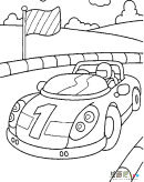 小汽车简笔画：新能源汽车