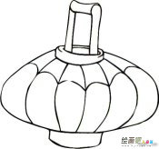 灯笼简笔画：各地灯笼特色