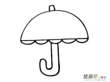 雨伞简笔画：雨伞情结