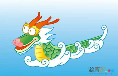 龙舟简笔画