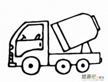 小汽车简笔画：玩具小汽车