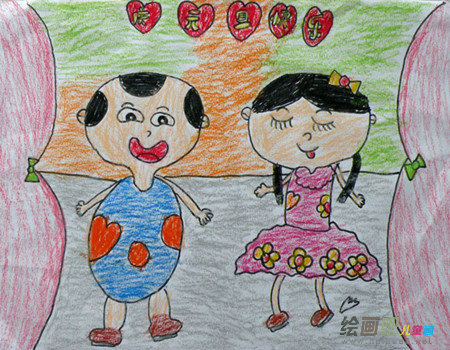 庆六一儿童画：六一遐想