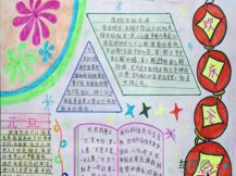 庆元旦儿童画：元旦平安果