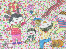 春节儿童画：春节随思