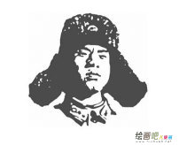 雷锋简笔画：好榜样