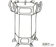 灯笼简笔画：灯彩