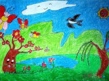 儿童画春天：春天的雅称