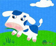 儿童画春天：美丽的春天儿童画