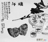 粽子简笔画：粽子的历史