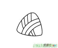 粽子简笔画：滤米篇