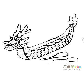 龙舟简笔画:赛龙舟来源传说 龙舟简笔画:赛龙舟来源传说