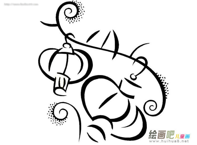 灯笼简笔画:自制灯笼 灯笼简笔画:自制灯笼