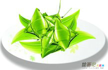 粽子简笔画：粽子相关历史