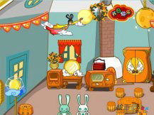 中秋节儿童画：惆怅婵娟又一年