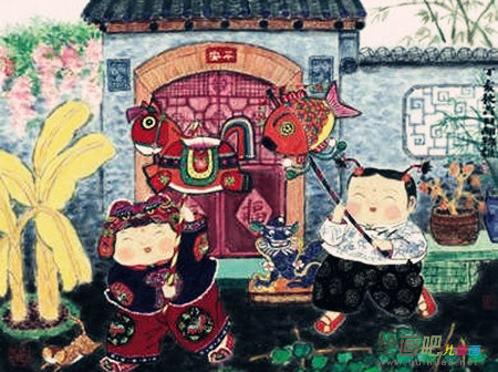 中秋节儿童画：中秋能和孩子这么过