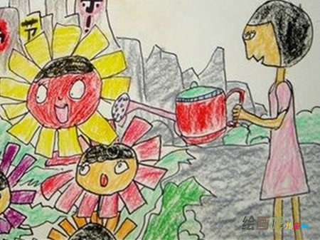 教师节儿童画:苦涩教师节 教师节儿童画:苦涩教师节