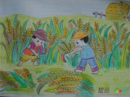 儿童画秋天：秋风如故