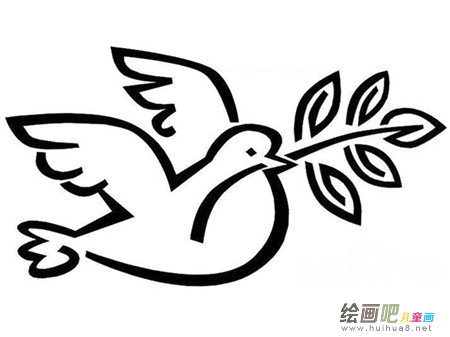 和平鸽简笔画:让和平鸽尽情地飞 和平鸽简笔画:让和平鸽尽情地飞