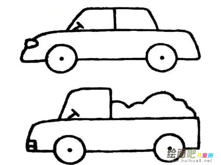 小汽车简笔画:小汽车的自述 小汽车简笔画:小汽车的自述