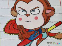 水彩画：大圣归来观后感